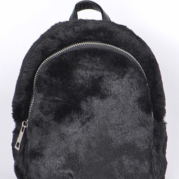 Handbags - Just Fur You Mini Bag Backpack removable strap black